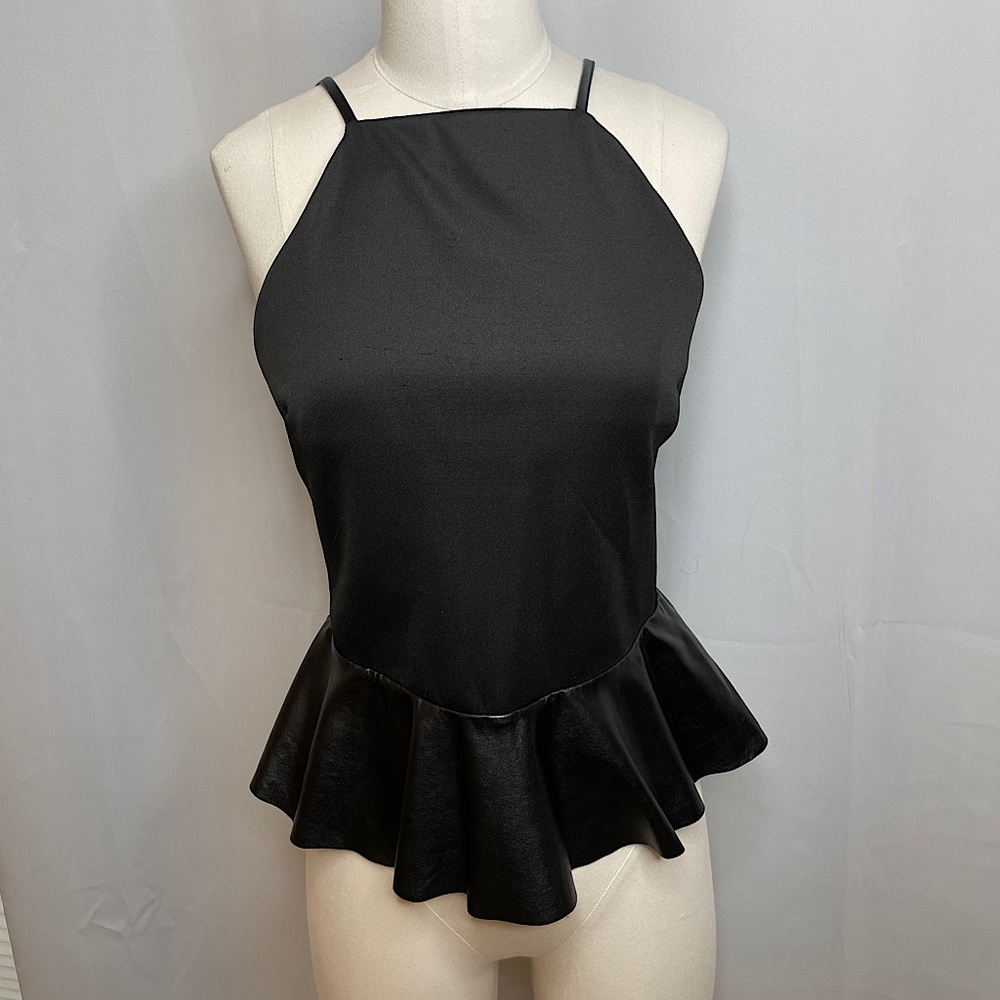 TOPSHOP Pendulum Halter Top